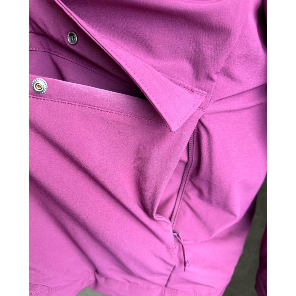 The North Face Shelbe Raschel Purple Fleece Lined Hood Jacket Coat XXL - Picture 9 of 12